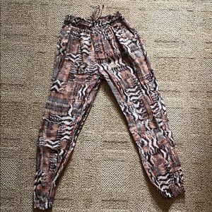 Fun drawstring pants